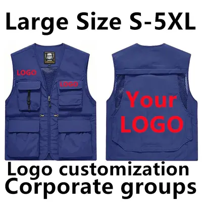 Image de Gilet de travail multi-poches personnalisable homme