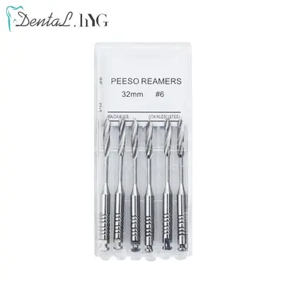 Image de Alésoirs Dentaires Peeso 32mm - Pack de 6 Pièces