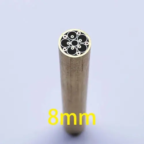 1 pièce noir 8 mm