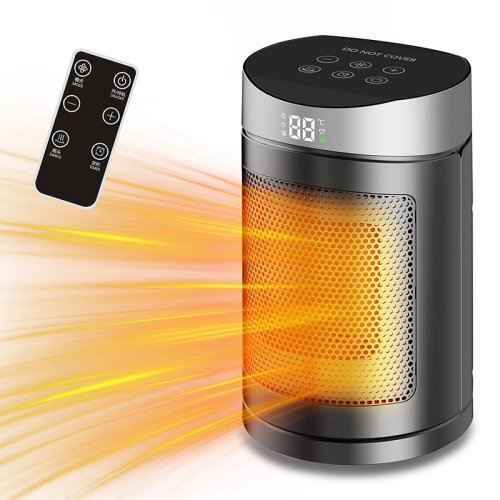Afbeelding van Elektrische verwarming 1500W ruimteverwarmer Binnen Energiebesparende heteluchtverwarmer met afstandsbediening Timer Warmer voor kantoor thuis