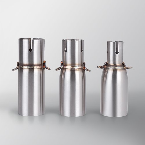 Imagen de Tubo de Escape para Motocicleta con Secciones Pequeñas y Medianas, Muffler Deslizante Adaptador Universal de 28, 32, 42, 45 y 51 mm
