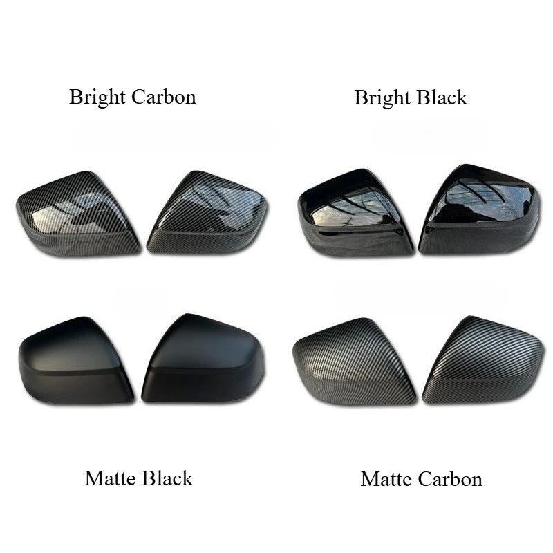 Afbeelding van Stijlvolle Koolstofvezel Achteruitkijkspiegel Cover voor Tesla Model Y Juniper 2025 - ABS Decoratieve Shell Accessoire