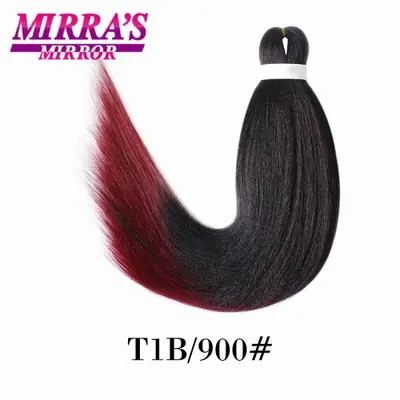 Image de Tresses Synthétiques Jumbo Pré-Étirées - Faciles à Tresser