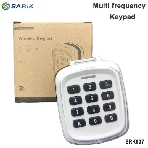 Image de Clavier Sans Fil Universel pour Porte de Garage