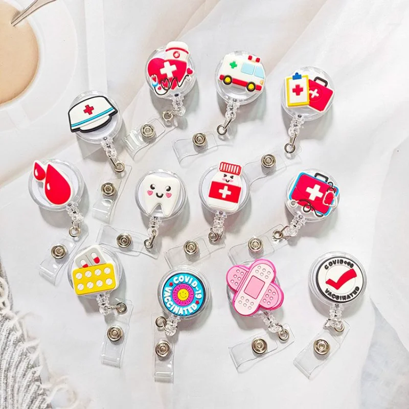 Bild von Kreative Krankenschwester ID-Clip – Cartoon Design