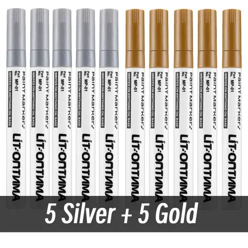 5 argent 5 or