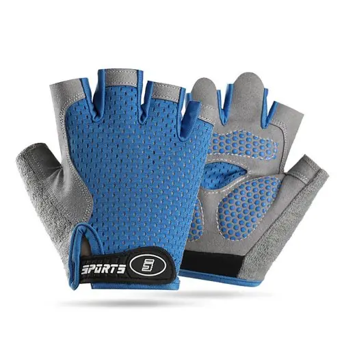 Image de Gants Enfants Sportifs Demi-Doigts Respirants & Antidérapants