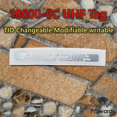 Image de Étiquette RFID UHF Réinscriptible - TID EPC ISO 18000-6C