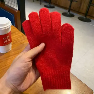 Image de Gants d'Hiver en Cachemire pour Femmes - Chauds & Élégants