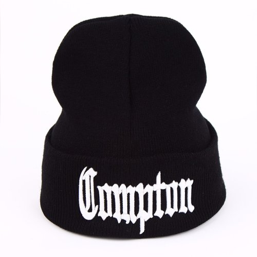Imagen de Gorro de Punto Caliente para Invierno en Estilo West Coast, Gorra Hip Hop con Diseño Gangsta NWA Compton, Accesorio Moda Urbana para Hombres y Mujeres