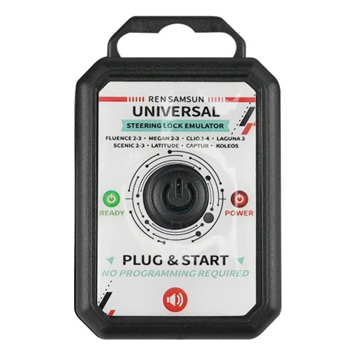 Immagine di Emulatore Blocco Sterzo ESL EIS ELV con Voce per Renault Megane, Fluence, Clio, Latitude, Dacia e Samsung – Kit da 5 Pezzi