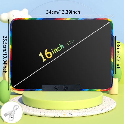 Color border 16 inch