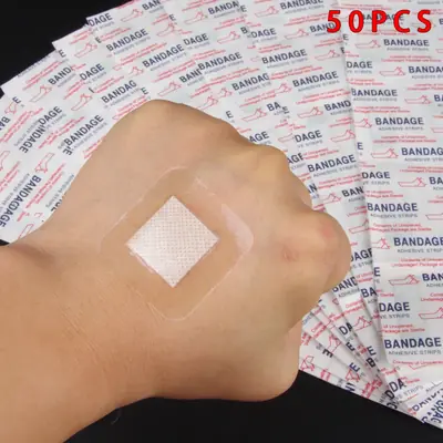 Image de Pansements Imperméables Transparent - 50 Unités