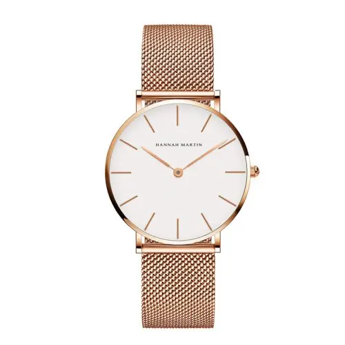 Image de Montres de Couple Ultra Minces - Design Minimaliste & Mouvement Japonais