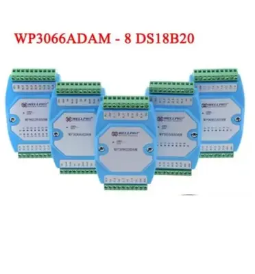 Image de Capteur Température 8 Canaux DS18B20 - Modbus RTU RS485