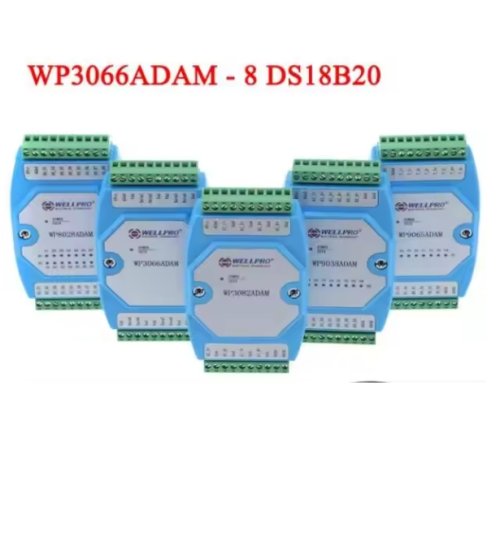 Image de Capteur Température 8 Canaux DS18B20 - Modbus RTU RS485