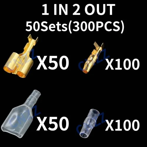 50Sets(300PCS) 12)
