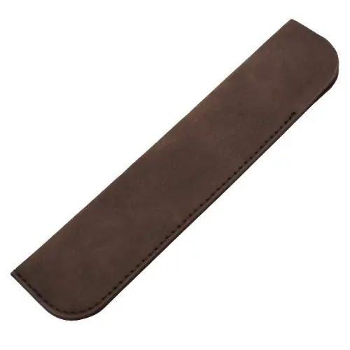 Image de Trousse Crayons Souple en Cuir PU - Élégante & Pratique