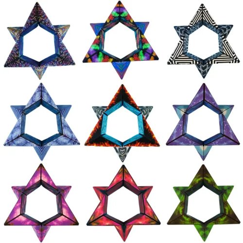 Afbeelding van Oneindige Magnetische Kubus 3D - Driedimensionale Geometrische Speelgoed voor Kinderen vanaf 6 Jaar