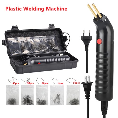 Image of 100W Portable Plastic Welder with Hot Stapler Function for Bumper Repair, Kayak Fixing, and Car Body Restoration – Versatile Soldering Iron Tool for DIY Repairs