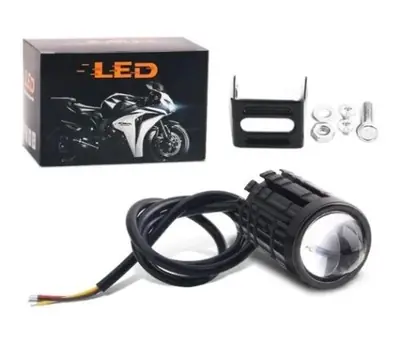 Phare LED Universel Double Couleur pour Moto & ATV