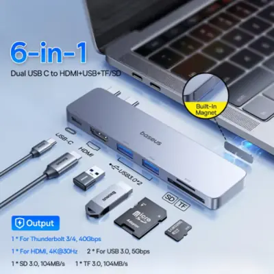 Image de Hub USB-C 4K HDMI pour MacBook Pro & Air