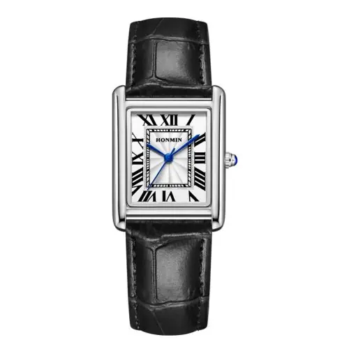 Image de Montres de Couple Élégantes - Cadran Carré & Étanches