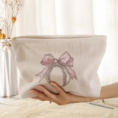 Image de Sac de Maquillage Coeur - Pochette Cosmétique Légère & Pratique