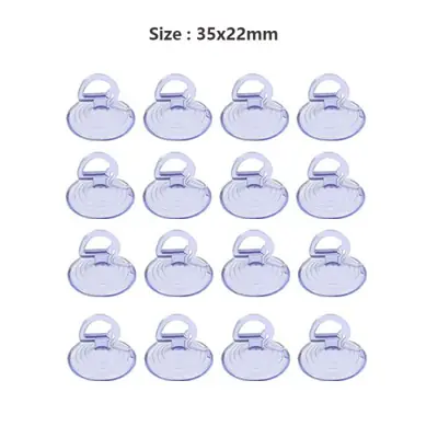 Image de pare soleil en verre pour pare brise de voiture 16 pièces ventouses universelles pour fenêtre en pvc...