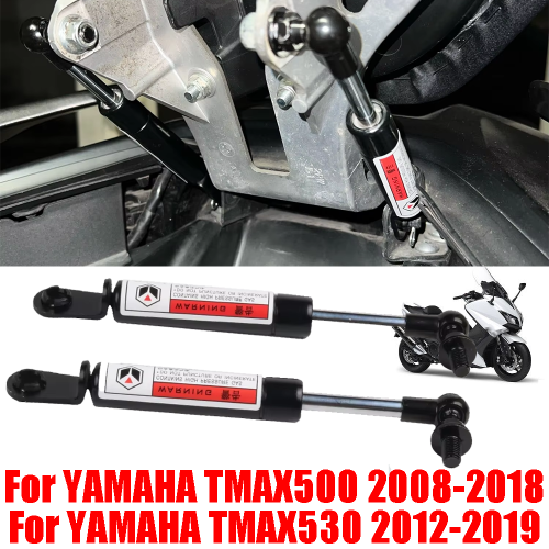Imagen de Para Yamaha T-MAX 500 TMAX 530 TMAX500 TMAX530 accesorios de motocicleta soportes de elevación de asiento soporte de brazos amortiguadores asiento de elevación