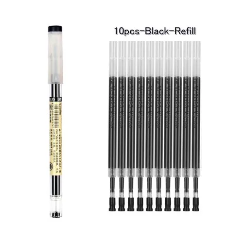 Zwart-1pen-10Refill