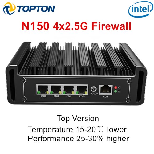 Image de Mini PC Puissant sans Ventilateur - Routeur 5G & Pare-Feu