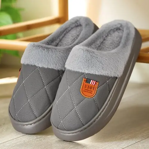 Image de Pantoufles Hiver Homme - Confort & Chaleur