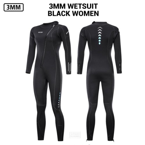 Immagine di Muta in Neoprene da 3MM da uomo Surf Scuba Diving Suit Equipment pesca subacquea pesca subacquea Kitesurf costumi da bagno attrezzatura per muta