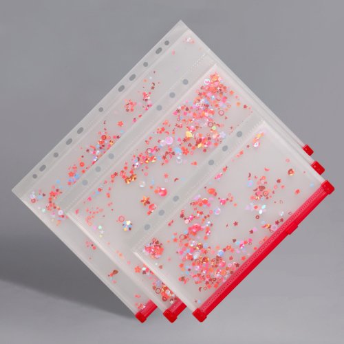 Image de Classeur Coloré Pailleté A5/A6 - Organisez avec Style !