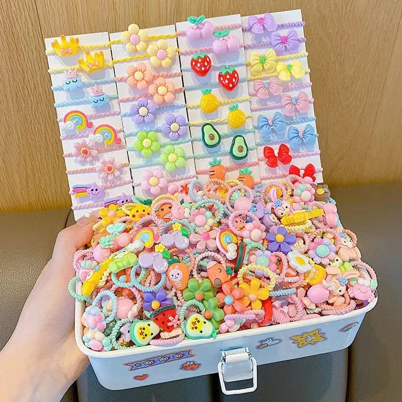 Immagine di Fascette per Capelli Carine per Bambine - Set di 10 Pezzi