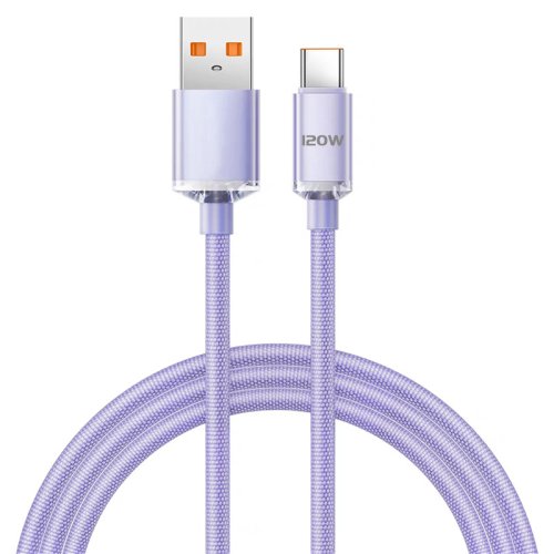 Zdjęcie Kabel USB Typu C 120W do Szybkiego Ładowania – Kompatybilny z Telefonami Samsung, Xiaomi, Huawei, Realme i Innymi Urządzeniami