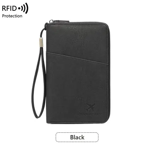 Image de Porte-Passeport RFID Blindé - Minimaliste & Portable