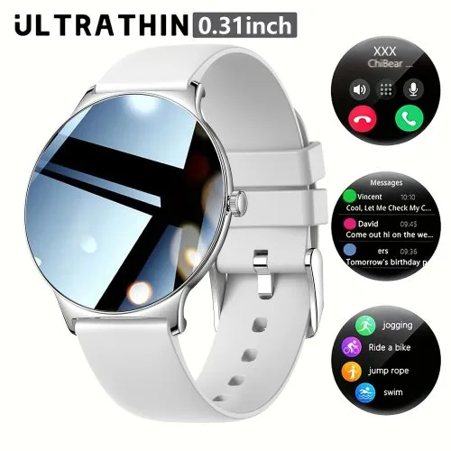 Zilver silicone band