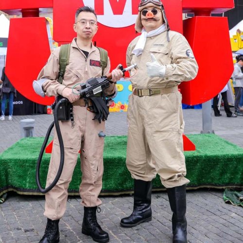 Image de Costume Ghostbusters Adulte - Tenue Complète avec Sac