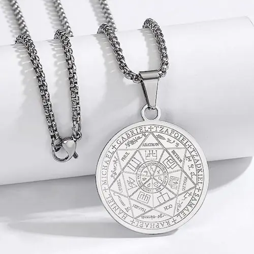 Image de Collier Sceau des 7 Archanges - Protection Spirituelle pour Hommes