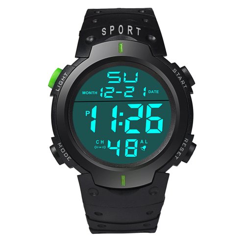Imagen de Relojes deportivos LED para hombre, Reloj Digital de marca superior para hombre, Reloj electrónico m...