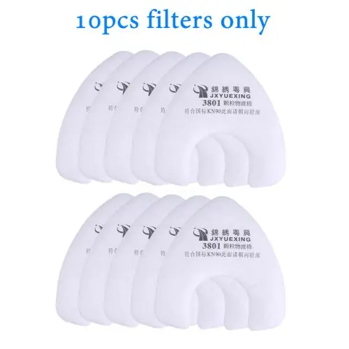 Image de Masque Anti-Poussière Respirateur - Protection Faciale pour Bricolage & Travail