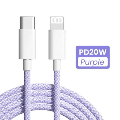 Image de Câble USB-C PD 20W Rapide pour iPhone & iPad
