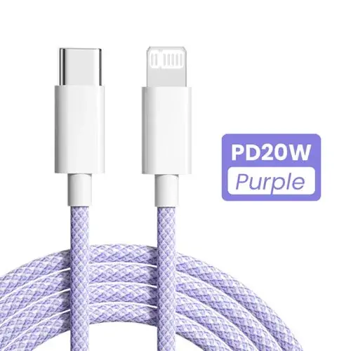 Image de Câble USB-C PD 20W Rapide pour iPhone & iPad