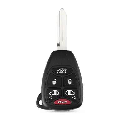 Image de Coque de Clé Voiture Compatible Chrysler, Dodge & Jeep