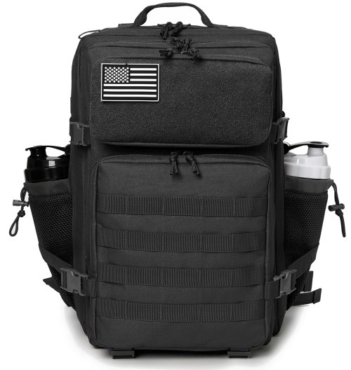 Bild von 45L Molle Taktische Rucksack Tasche Jagd MOLLE Rucksack GYM Für Männer EDC Outdoor Wandern Überleben Rucksack Hexe Flasche Halter