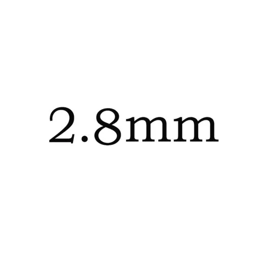 2.8mm 1000pcs