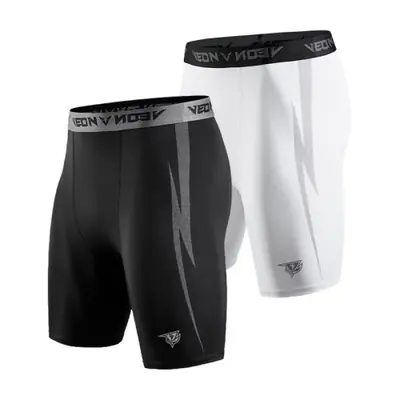 Image de Shorts de Compression Homme Noir - Performance Sportive
