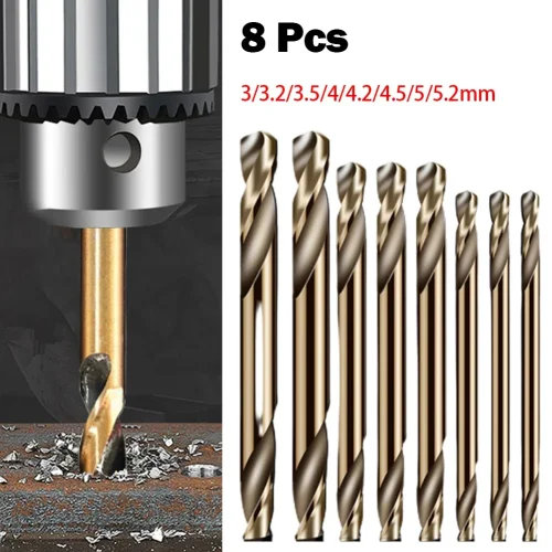 8pcs 3-5.2mm